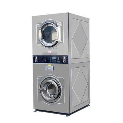 Qualität  Double Commercial Washing Machines And Industrial Coin Washing And Drying Machine Dryers 910*1000*2000mm usine